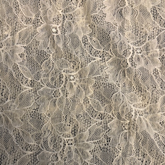 NWOT Anthropologie Cream Lace Blouse - Picture 3 of 6